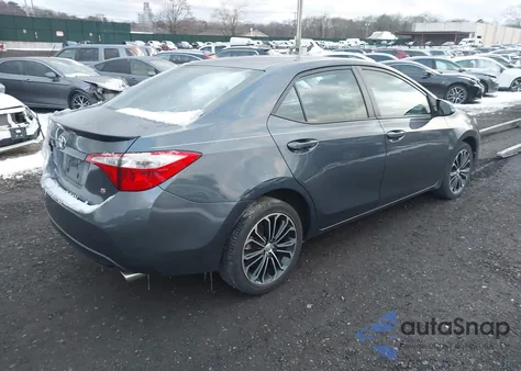 2014 Toyota Corolla S Plus z USA, uszkodzony, nr VIN 2T1BURHEXEC059491